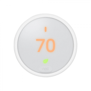 Google Nest Thermostat E with Installation - White